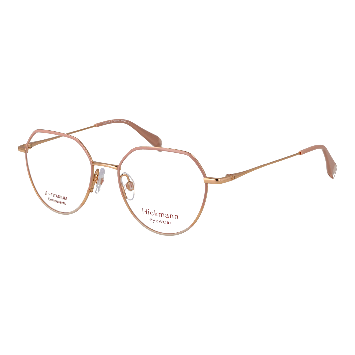 Ana Hickmann Brillenfassung HI1262GT 01A 49 Titan & Sonnenbrillen Klipp HI1262GT 01AG 49