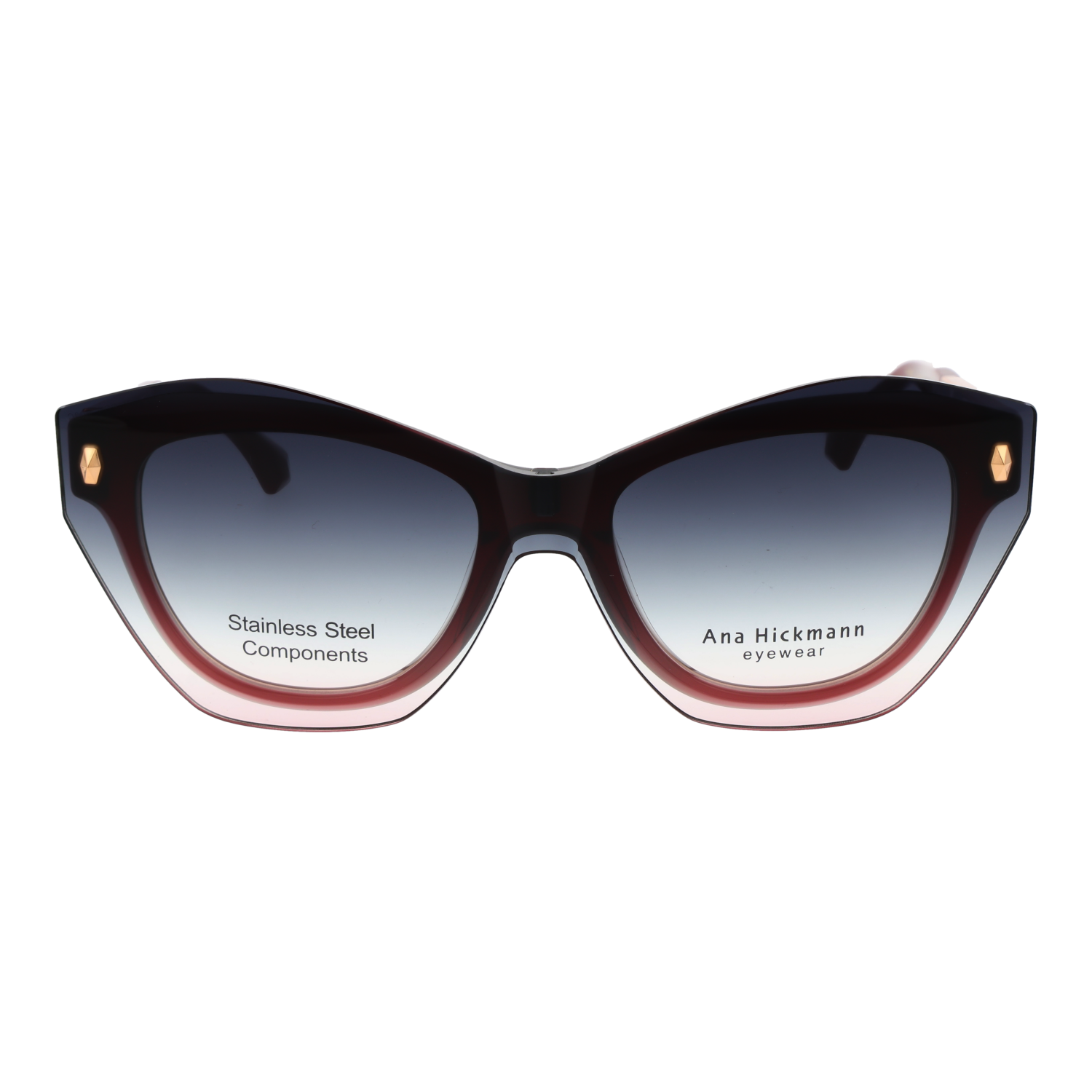 Ana Hickmann Optical Frame AH6581G H02 52 & Sunglasses Clip AH6581G H02G 52