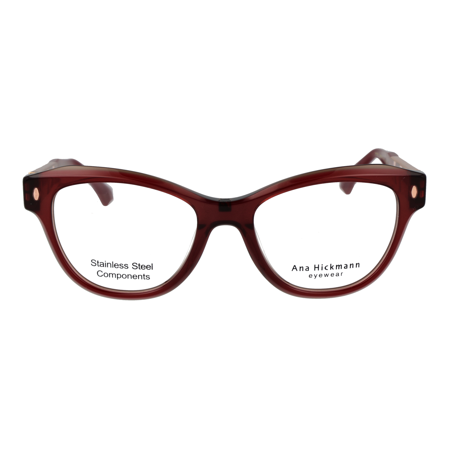 Ana Hickmann Optical Frame AH6581G H02 52 & Sunglasses Clip AH6581G H02G 52