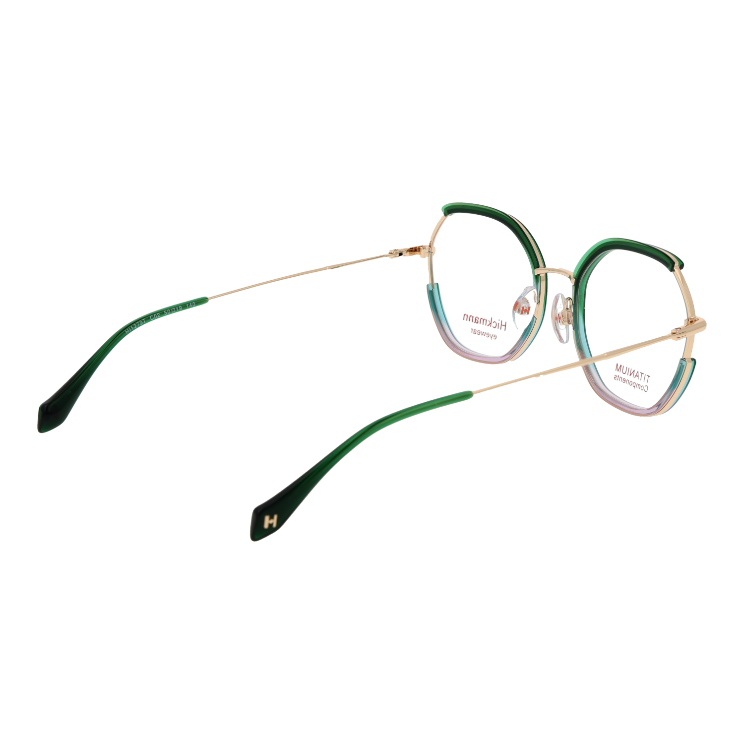Ana Hickmann Optical Frame HI1279T C02 50 Titanium